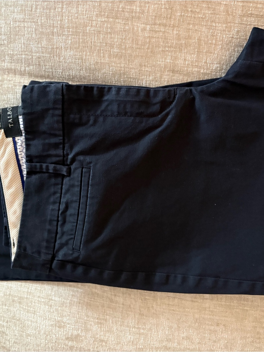 Talbots Women's Navy Chino Pants